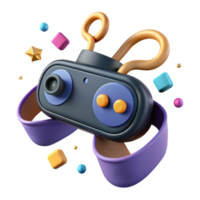 impressive rustic Vr Controller with Motion Sensors Precise Tracking Isolated Element professional png