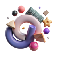 wonderful modern Abstract Progress Symbol Forward Motion Design Transparent Background detailed png