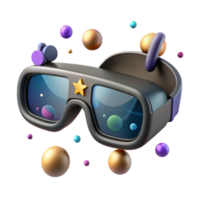 dramatic rustic Smart Glasses with Augmented Reality Display Isolated authentic png