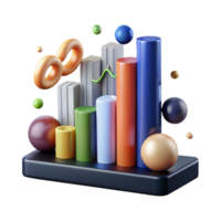 elegant traditional Bar Graph Showing Co2 Levels Transparent Background exclusive png