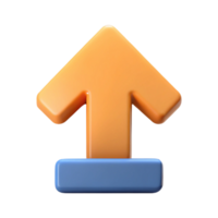 captivating victorian Pictogram of an upload arrow. Flat color, minimal, single-weight stroke with Scalable Design. premium png