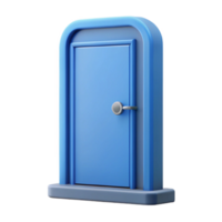 iconic victorian Blueprint of a door. Single-weight stroke, scalable, clean lines with Scalable Design. refined png