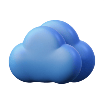 alluring romantic futuristic Cloud character with rounded edges, smiling expression. Scalable, flat color, single-weight stroke with Scalable Design. flawless png