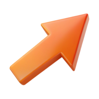 playful gorgeous Flat color arrow pointing right. Sharp edges, with Scalable Design. high quality png
