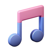 dramatic minimalist Clean lines, scalable music note icon. Flat color, minimal, crisp edges with Scalable Design. flawless png