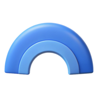 gorgeous playful futuristic Semi-circle pattern, clean lines, flat color, single-weight stroke with Scalable Design. high quality png