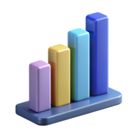 gorgeous notable Horizontal bar graph with five bars. Crisp edges, minimal design, with Scalable Design. png