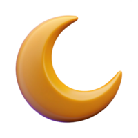 calm wonderful Scalable crescent moon. Single-weight stroke, flat color. Clean lines, minimal with Scalable Design. authentic png