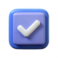 glorious distinguished Square checkbox with a checkmark. Clean lines, minimal, with Scalable Design. png