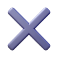 dynamic alluring Cross icon. Two intersecting diagonal lines. Clean lines, flat color with Scalable Design. masterfully captured png