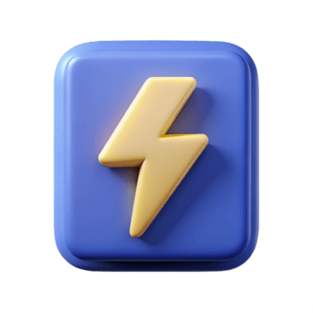 malinconico glorioso piazza distintivo con un' fulmine bullone. scalabile, peso singolo ictus, pulito Linee con scalabile design. 8 mila png