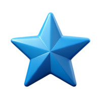 dazzling traditional Symmetrical isometric star with sharp points and a gold color with Scalable Design. refined png