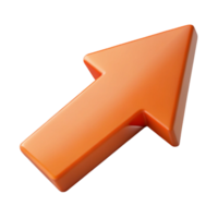 extraordinary gothic Flat color arrow pointing right. Sharp edges, with Scalable Design. perfect clarity png