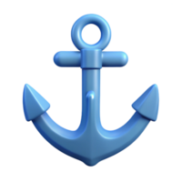 beautiful rustic Minimalist anchor icon with sharp edges and flat color. with Scalable Design. expertly shot png