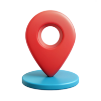 memorable traditional Minimalist symbol of location. A map pin. Flat color. Clean lines. Symmetrical with Scalable Design. original png