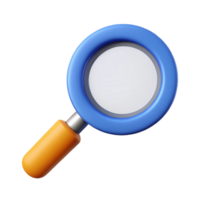 captivating standout Magnifying glass icon. Circle, handle. Scalable, flat color with Scalable Design. png