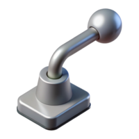 dramatic memorable Technical illustration of a lever. Minimal, single-weight stroke, with Scalable Design. png