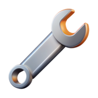 dreamy radiant Technical drawing of a wrench. Crisp edges, minimal, single-weight stroke with Scalable Design. professional png