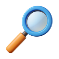 enchanting dynamic elegant Scalable magnifying glass. Crisp edges, flat color. Clean lines, minimal design with Scalable Design. sharp png