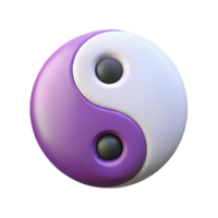 inspired elegant Symmetrical monoline yin yang symbol. Single-weight stroke, flat color, minimal with Scalable Design. ultra HD png