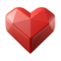 dazzling signature Geometric heart shape, single-weight stroke, red. Minimal design. with Scalable Design. png