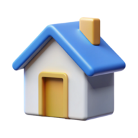 suntuoso tranquilo criativo minimalista representação do uma casa. limpar \ limpo linhas, plano cor, peso único acidente vascular encefálico com escalável Projeto. perfeito clareza png