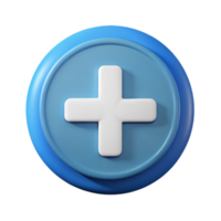 joyful enchanting Round button with a plus sign. Crisp edges, flat color, with Scalable Design. fine detail png