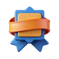 calm magnificent Ribbon banner badge with text placeholder. Flat color, single-weight stroke, crisp edges with Scalable Design. high resolution png