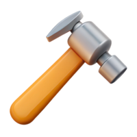 captivating quintessential Technical illustration of a hammer. Clean lines, with Scalable Design. png