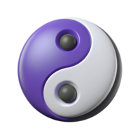 glorious remarkable Symmetrical Yin Yang symbol with sharp edges. Minimal, flat color with Scalable Design. png