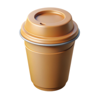 captivating playful bohemian Single-weight stroke outline of a coffee cup. Flat color, minimal with Scalable Design. flawless png