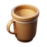 alluring timeless Single-weight stroke outline of a coffee cup. Flat color, minimal with Scalable Design. png