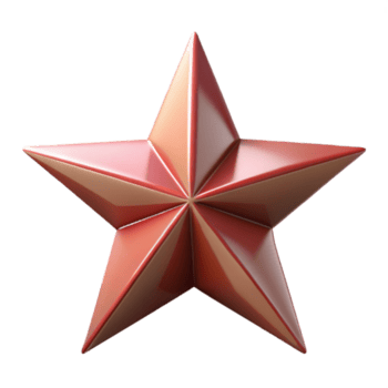 wonderful dramatic futuristic Five-pointed star with sharp points. Crisp edges, scalable, flat color with Scalable Design. high resolution png