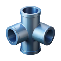 magnificent vintage Cross-section of a pipe fitting. Clean lines, minimal, symmetrical with Scalable Design. perfect clarity png
