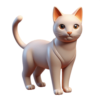 dramático hipnótico mínimo linha arte do uma gato. limpar \ limpo linhas, plano cor com escalável Projeto. impecável png