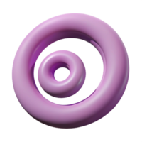 majestic memorable Spiral character with a thick, single-weight stroke. Minimal, flat color, with Scalable Design. png