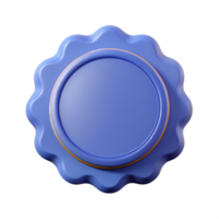 immaculate acclaimed Crescent moon, single-weight stroke, deep blue. Minimal, flat color with Scalable Design. png