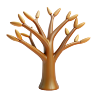 iconic abstract Minimal tree with sharp branches. Scalable, single-weight stroke with Scalable Design. original png