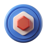 enchanting memorable Pictogram of a stop button. Crisp edges, symmetrical, clean lines with Scalable Design. png