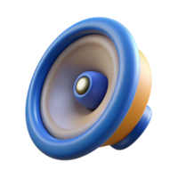 harmonious picturesque Pictogram of a speaker. Single-weight stroke, symmetrical, flat color with Scalable Design. exclusive png
