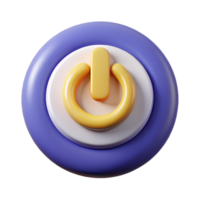 beautiful notable A symmetrical, scalable power button icon. Flat color, clean lines with Scalable Design. png