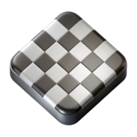 memorable tropical Checkerboard pattern, crisp edges, minimal with Scalable Design. flawless png