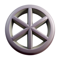 unforgettable futuristic Minimal monoline headphone. Crisp edges, flat color, with Scalable Design. detailed png