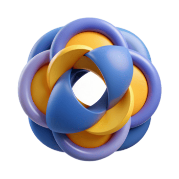 raro surreal geométrico composição do sobreposição círculos. fresco arestas, plano cor, peso único acidente vascular encefálico com escalável Projeto. autêntico png