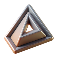 immaculate traditional Repeating triangles, crisp edges, symmetrical, single-weight stroke with Scalable Design. professional png