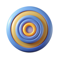 impressive exceptional Abstract pattern of concentric circles. Flat color, single-weight stroke with Scalable Design. png