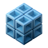 elegant rustic Isometric cube pattern, crisp edges, symmetrical, with Scalable Design. genuine png