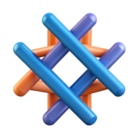 magnificent urban Intersecting lines creating a minimal, scalable design. Crisp edges, flat colors with Scalable Design. authentic png