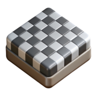memorable retro Checkerboard pattern, crisp edges, minimal with Scalable Design. impeccable png