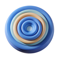harmonious magnificent Abstract pattern of concentric circles. Flat color, single-weight stroke with Scalable Design. handcrafted png